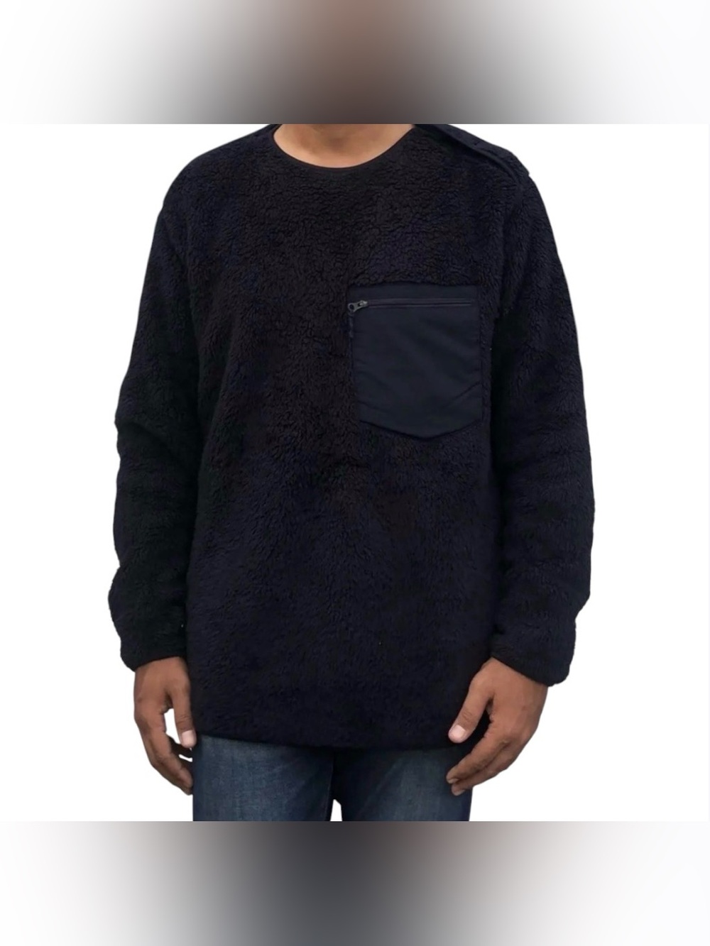 Fleece UNIQLO Engineered Garments,Unisex,Black,Size XL